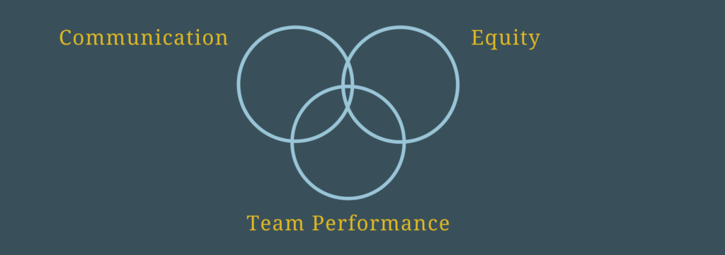 Communication / Equity / Team Performance